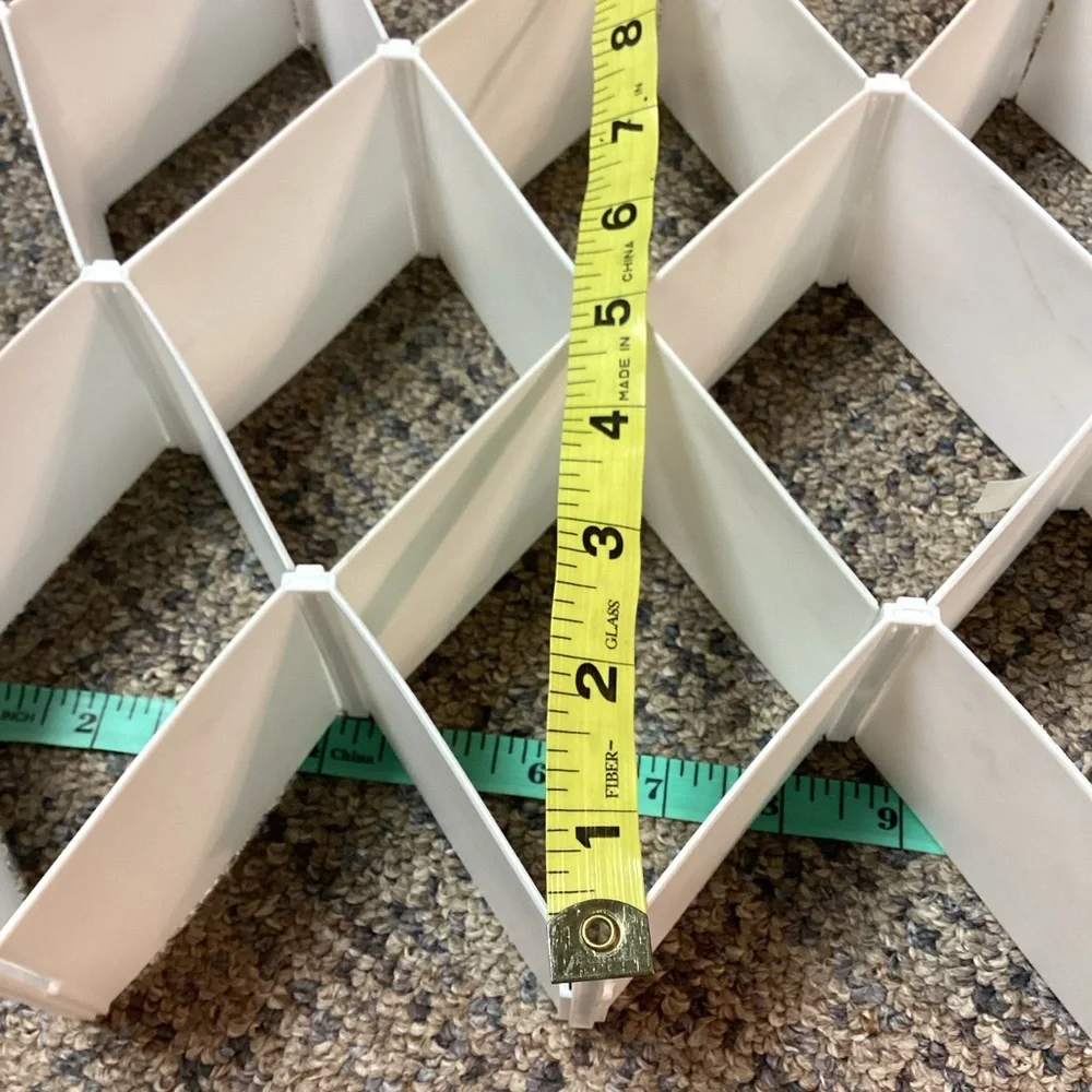 White Adjustable Drawer Organizer * Design for your drawer space
